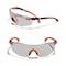 Defender Safety VS3, Safety Glasses, Tinted Lens, Orange Frame, 1 PR OF-VS3-85 - alternate 1